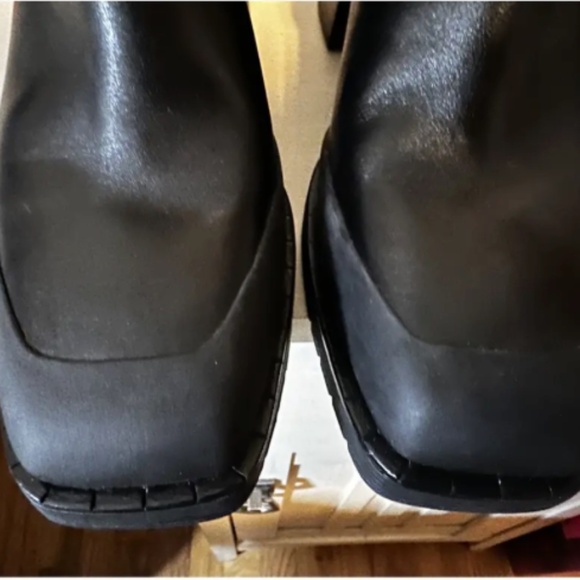 Tory Burch Leather Ankle Boots - Perfect Black, women's size 9 - Picture 4 of 9